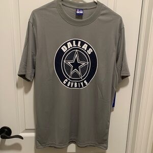 Official NFL Dallas Cowboys Gray Short Sleeve Tee. Size: M. Brand New with Tags.